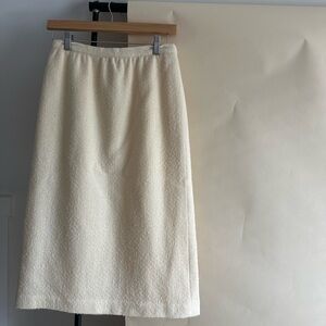 Vintage Boucle Wool Skirt (Sized 27" Waist)